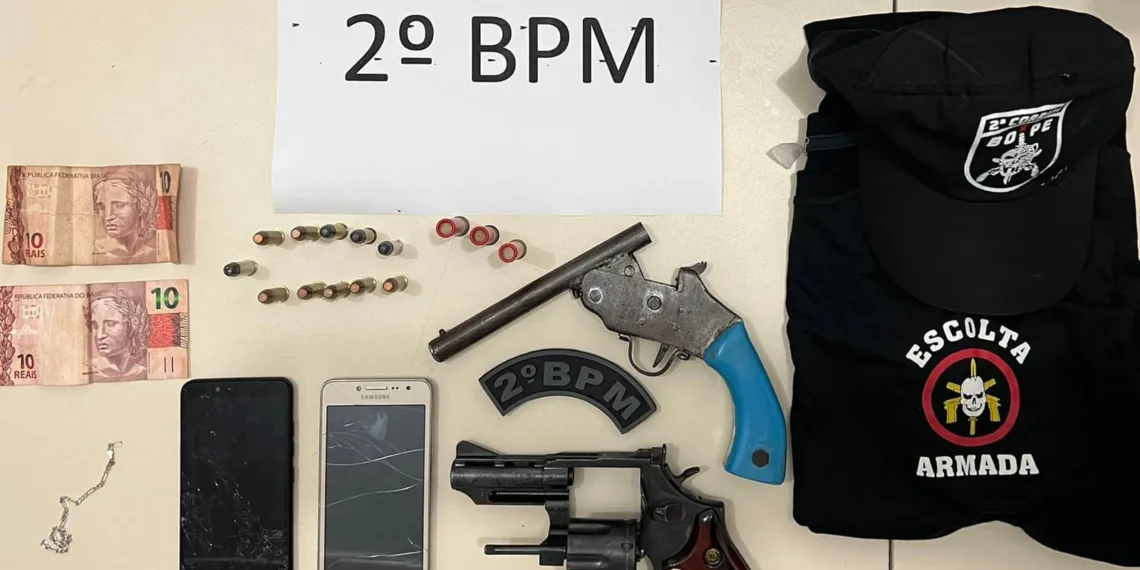 Polícia Militar apreende duas armas de fogo no Belo Jardim