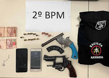 Polícia Militar apreende duas armas de fogo no Belo Jardim