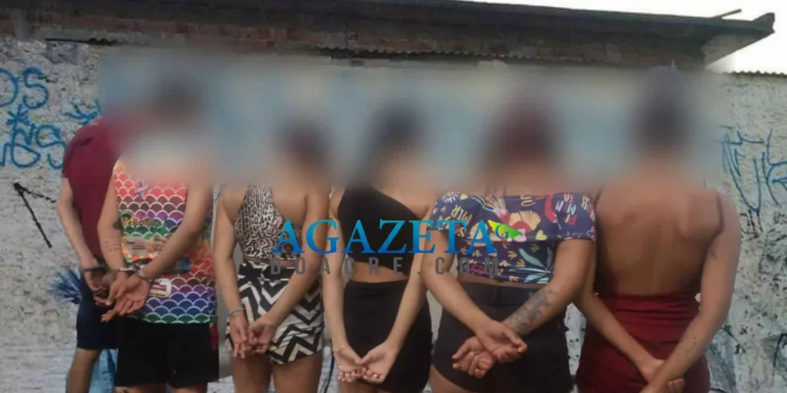 Grupo de seis traficantes é preso no bairro Alto Alegre