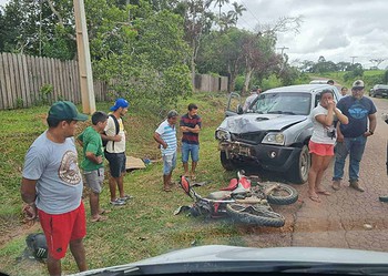 Acidente fatal: conversão proibida causa morte de motociclista na estrada de Porto Acre