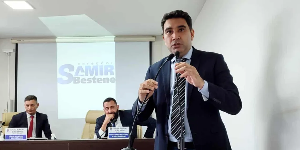 Samir Bestene usa tribuna da Câmara de Rio Branco para falar sobre depressão e prevenção ao suicídio
