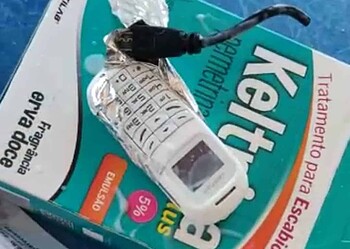 No Acre, Polícia Penal apreende celular em frasco de medicamento que seria entregue em presídio