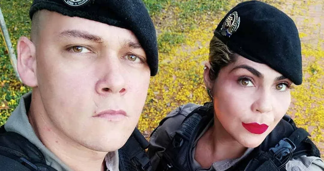 O ex-sargento Nery e a  sargento Alda se pronunciaram nas redes sociais.