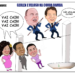 Gerlen e Veloso na corda bamba