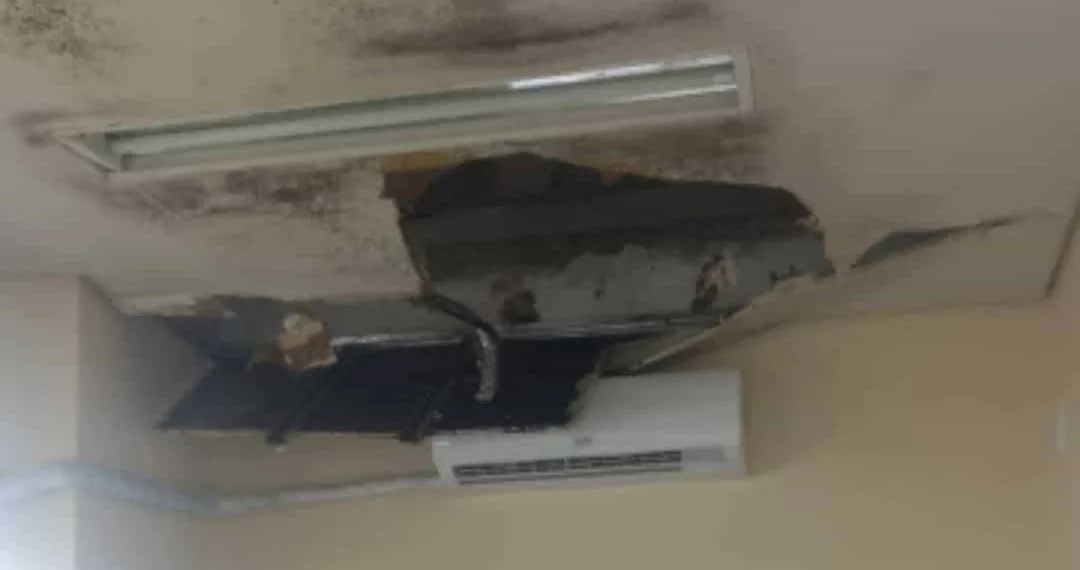 Queda de forro em sala do Programa de Tuberculose ocorreu por causa de instalação de tomógrafo, disse presidente da Fundhacre