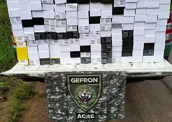 Motorista é preso na BR 317 com carga de celulares sem nota fiscal avaliada em mais de R$ 300 mil