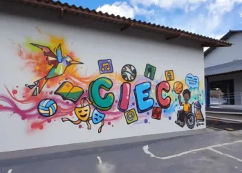 Oficina de Grafite será a primeira atividade a ser ofertada no Ciec São Francisco. Foto: Departamento de Juventude/Divulgação