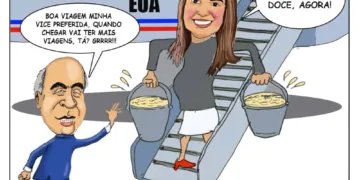Marfisa nos EUA, depois de criticar o "Boca"