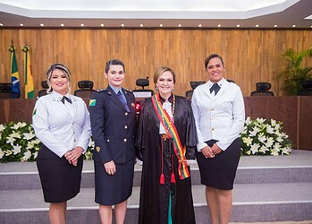 Pela 1ª vez na história, mulher assume segurança institucional do Poder Judiciário do Acre
