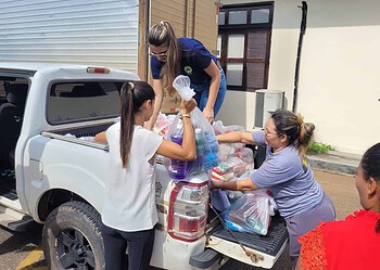 Nos abrigos estaduais, o governo está atendendo 449 famílias, totalizando acolhimento para 1568 pessoas. Foto: Carlos Alexandre/Seasd.