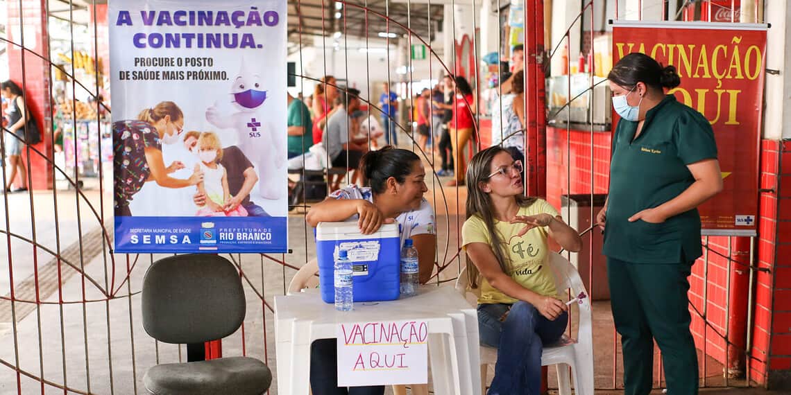 No domingo, 5, a vacinação acontecerá somente no Crie, localizado na Avenida Getúlio Vargas, 595 – centro, próximo ao INSS, de 8h às 17h. Foto: Odair Leal/Sesacre