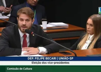 Ex-BBB Carla Diaz viraliza na internet ao acompanhar o noivo em sessão na Câmara dos Deputados