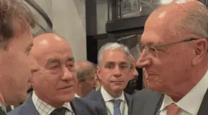 'Ele me viu e me abraçou', diz Bocalom após reencontro com o vice-presidente Geraldo Alckmin