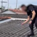 PF aparece em telhado de residência pegando celular jogado por alvo da Ptolomeu; veja esse e outros vídeos da operação