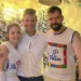 Médico Pedro Pascoal e a empresária Patrícia Parente selaram compromisso de noivado em festa intimista