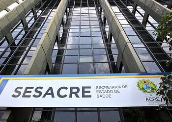 A Sesacre está situada na Rua Benjamin Constant, nº 830, Centro, Rio Branco/AC. Foto: Odair Leal/Sesacre