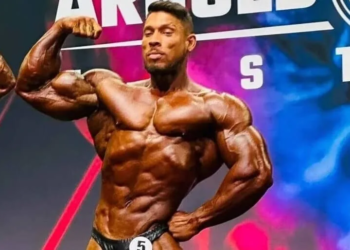 Fisiculturista acreano ganha campeonato de Arnold Schwarzenegger em Ohio, EUA