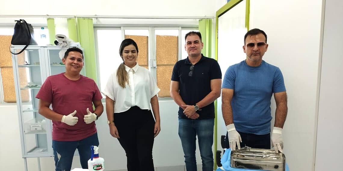 Os profissionais receberam a capacitação na Policlínica de Rio Branco. Foto: cedida
