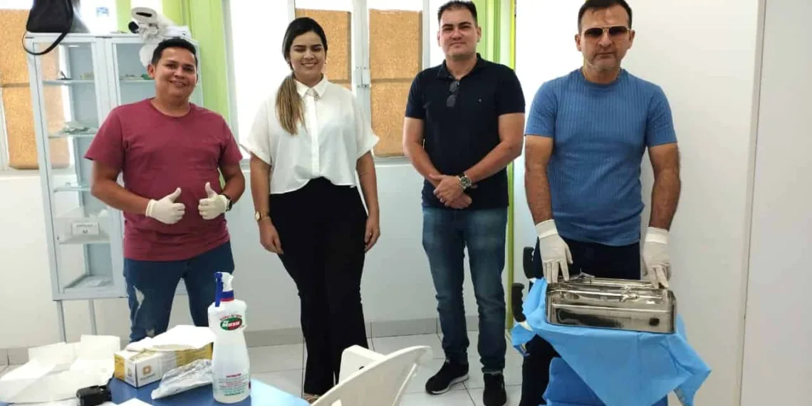 Os profissionais receberam a capacitação na Policlínica de Rio Branco. Foto: cedida