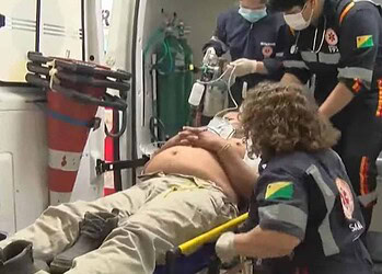 Mototaxista baleado por mulher durante assalto morre na UTI do pronto-socorro