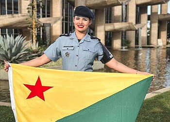 Oficial da PMAC participa de encontro nacional sobre enfrentamento à violência contra a mulher