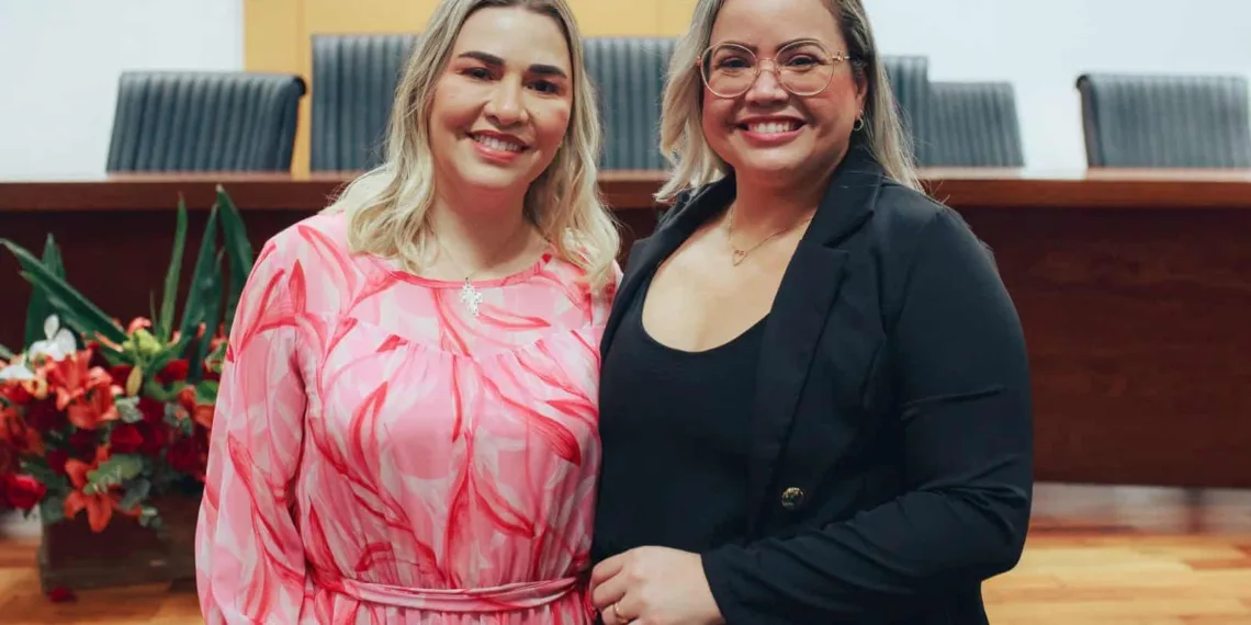 Michelle Melo destaca apoio da Aleac para volta da Secretaria da Mulher