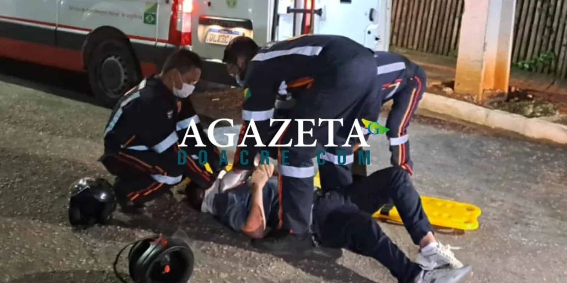 Colisão entre motos na Avenida Ceará deixa dois motoristas feridos
