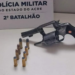 Polícia Militar apreende arma de fogo no Vila Acre