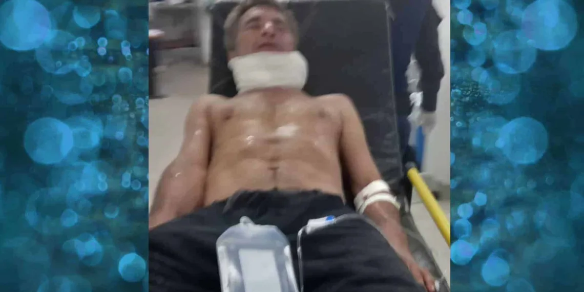 Mulher não aceita separação e tenta matar ex-marido com terçadada no pescoço