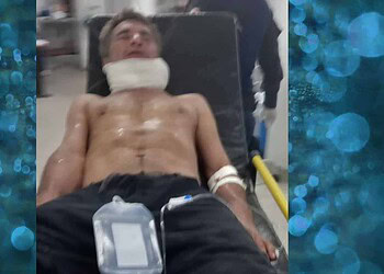 Mulher não aceita separação e tenta matar ex-marido com terçadada no pescoço