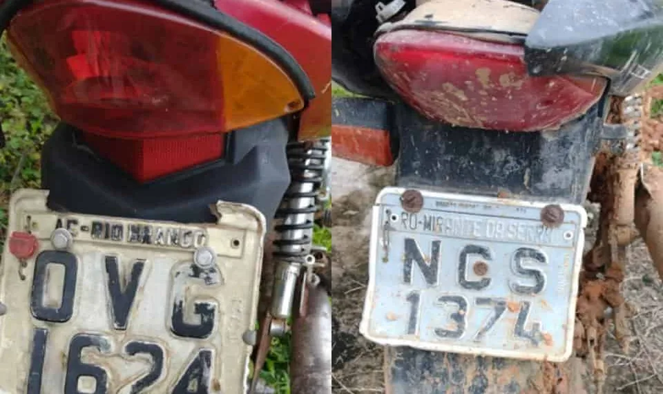 Foragido é preso e duas motos são recuperadas em operação da PM