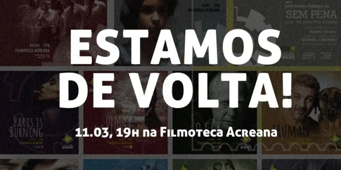 Cineclube Opiniões retorna com exibições na Filmoteca Acreana