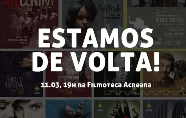 Cineclube Opiniões retorna com exibições na Filmoteca Acreana