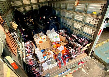 Polícia recupera R$ 100 mil em mercadorias roubadas de loja de autopeças em Rio Branco