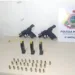 Quatro foragidos são presos e duas armas apreendidas no Acre