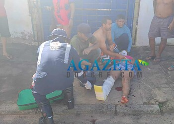 Acidente entre moto e carro deixa mulher gravemente ferida em Rio Branco