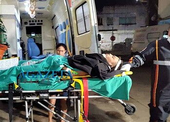 Adolescente sem habilitação e sem capacete sofre acidente na BR-317