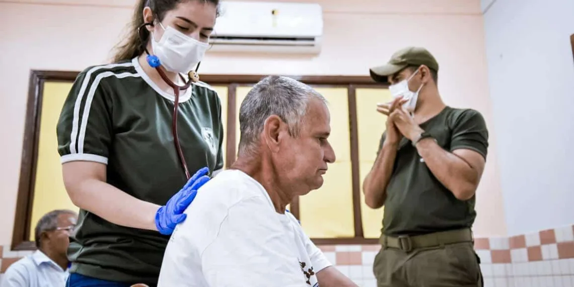 A equipe de suporte básico é composta por médico clínico, enfermeiro e técnico de enfermagem. Foto: cedida