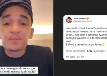 Cantor João Gomes pede ajuda para o Acre nas redes sociais