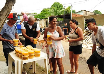 Fecomércio-AC continua com trabalho de distribuição de alimentos aos atingidos pelas cheias