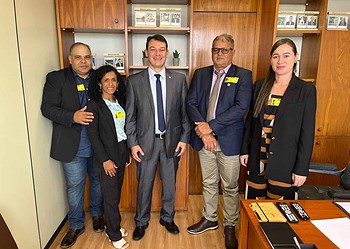 Roberto Duarte recebe os prefeitos de Assis Brasil, Capixaba e Mâncio Lima e reafirma compromisso com municípios