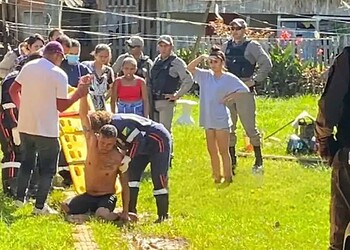 Discussão em bar termina com homem esfaqueado no Recanto dos Buritis