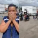Motocicletas colidem bem na hora que servidora do Detran gravava vídeo educativo