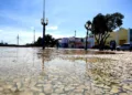 Rio Acre alcança 17 metros e invade Calçadão da Gameleira em Rio Branco; veja o vídeo