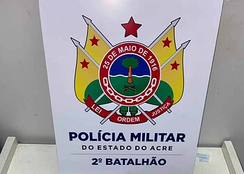 PM prende dupla com arma de fogo e evita roubos no 2° distrito de Rio Branco