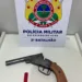 PM prende dupla com arma de fogo e evita roubos no 2° distrito de Rio Branco