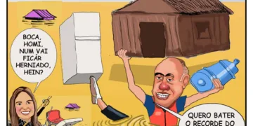 Boca bombado depois da volta