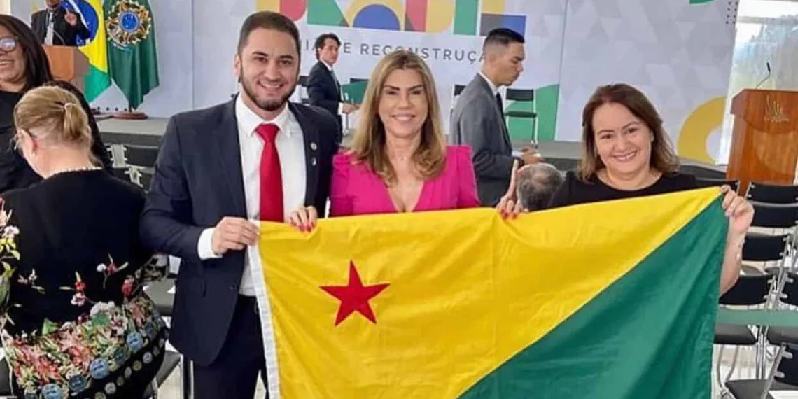 A reitora da Ufac esteve no Palácio do Planalto para o anúncio da recomposição do orçamento das Universidades e Institutos Federais. (Foto: Redes Sociais)