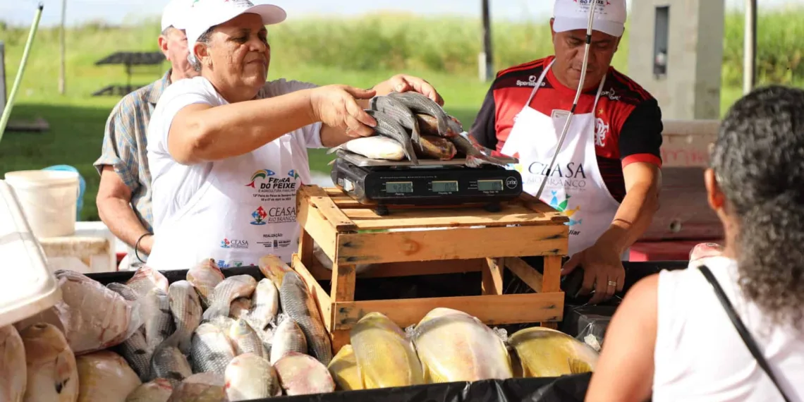 Feiras do Peixe em municípios do Alto e Baixo Acre movimentaram mais de R$ 4,5 milhões