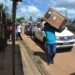 Famílias atingidas pelas enchentes recebem doação de fogões